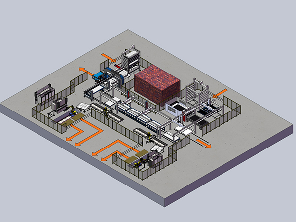 
Líneas de producción automatizadas para empresas de procesamiento de chapa metálica
