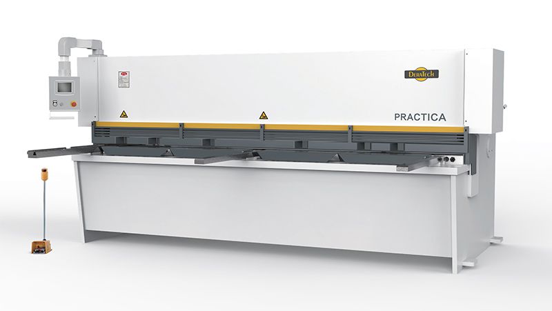 Cizalla hidráulica de viga oscilante CNC