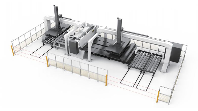 Sistema de fabricación flexible de cizallamiento